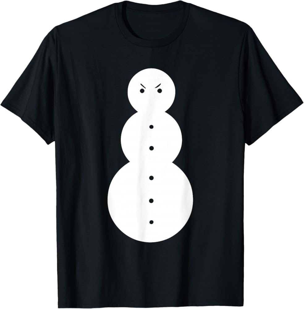 SnowMan Ｔシャツ Amazon.com: Jeezy Snowman Funny Angry Snowman T-Shirt : Clothing